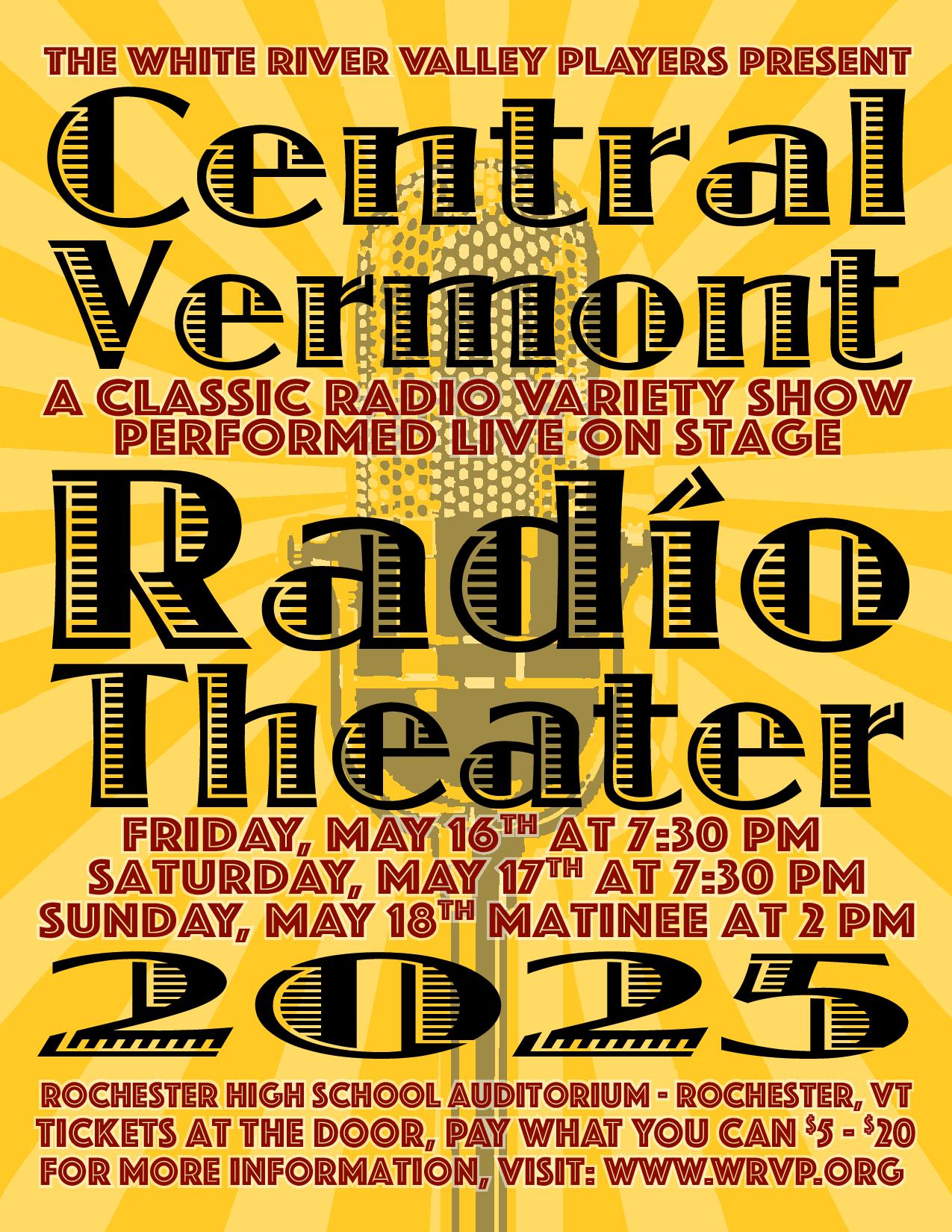 Central Vermont Radio Theater 2025 featured image